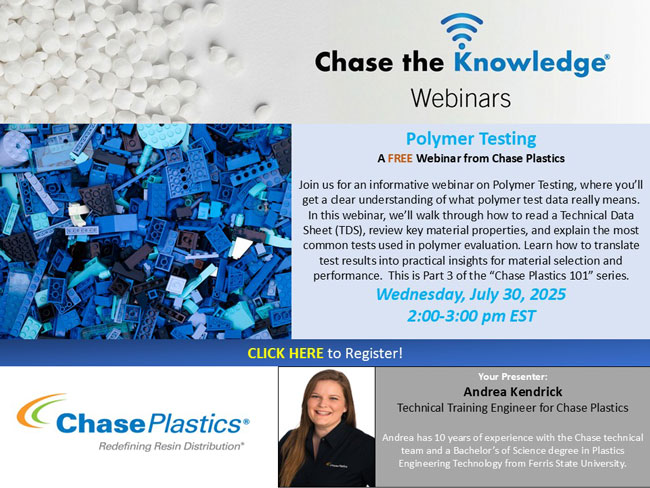 Webinar: Polymer Testing - July 30, 2025